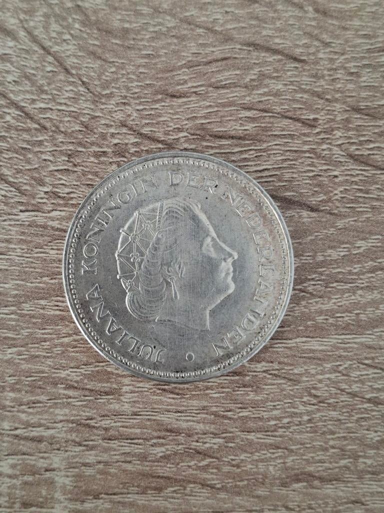 Zilveren 10 Gulden Munt Koningin Juliana 1970, Koningin Juliana, Zilver, Ophalen of Verzenden, Losse munt