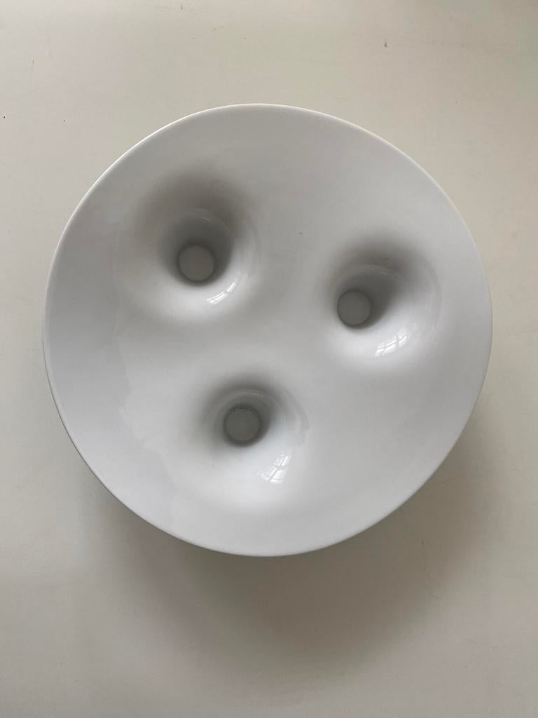 Willem Noyons keramiek schaal , met doos, Porselein of Keramiek, Schaal, Rond, Nieuw