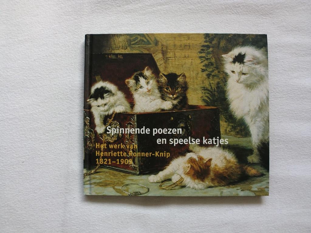 Spinnende poezen en speelse katjes -  Henriette Ronner-Knip, Henriette Ronner-Knip, Nieuw, Ophalen of Verzenden, Katten