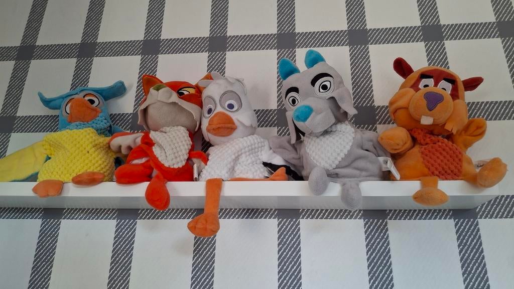 5 Handpoppen van de Fabeltjeskrant, Ophalen of Verzenden