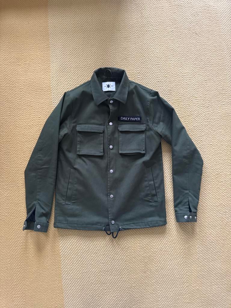 Daily Paper jacket / overshirt groen – maat S, Ophalen of Verzenden, Zo goed als nieuw, Maat 46 (S) of kleiner, Groen