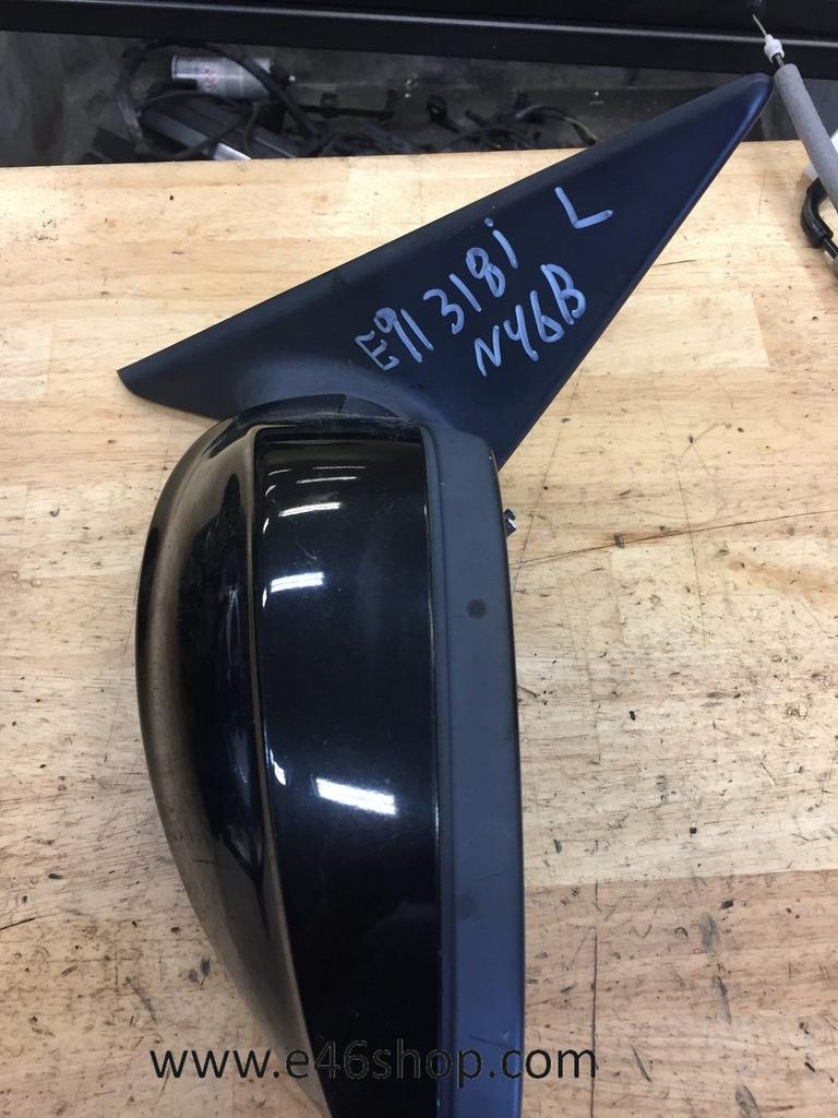 Spiegel BMW E90 E91 links BLACK SAPHIRE, Gebruikt, -, -, Ophalen of Verzenden