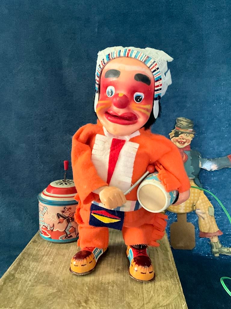 Antieke Yonezawa Indiaan Automaat Afstandsbediening, Japan, Ophalen of Verzenden