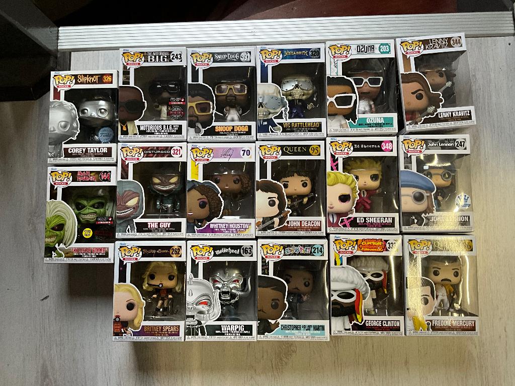 verschillende Rocks FUNKO Poppen zie omschrijving, Verzamelen, Nieuw, Ophalen of Verzenden, Emmen, Regina