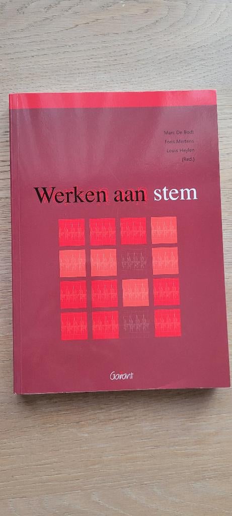 Werken aan stem - De Bodt, Ophalen of Verzenden, Beta, Zo goed als nieuw, HBO