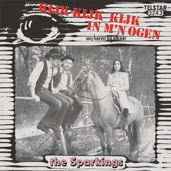 The Sparkings - kijk kijk kijk in m'n ogen, Cd's en Dvd's, Vinyl | Nederlandstalig, Verzenden, Zo goed als nieuw, Overige formaten
