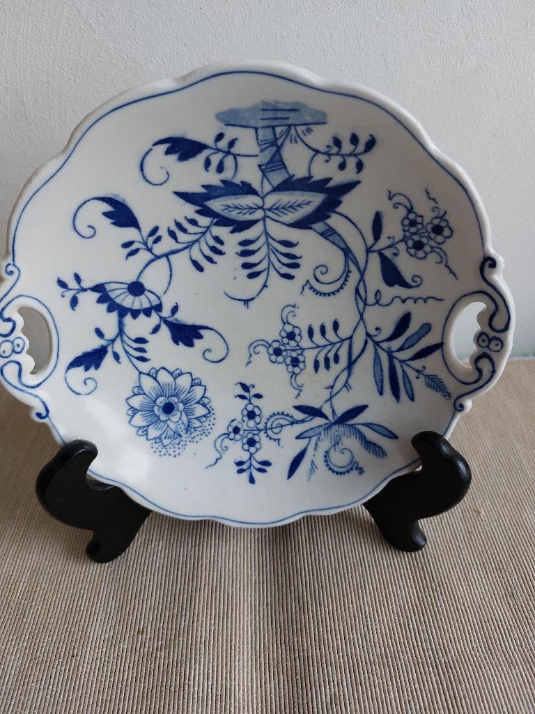 Meissen porseleinen schaaltje Zwiebelmuster, Ophalen