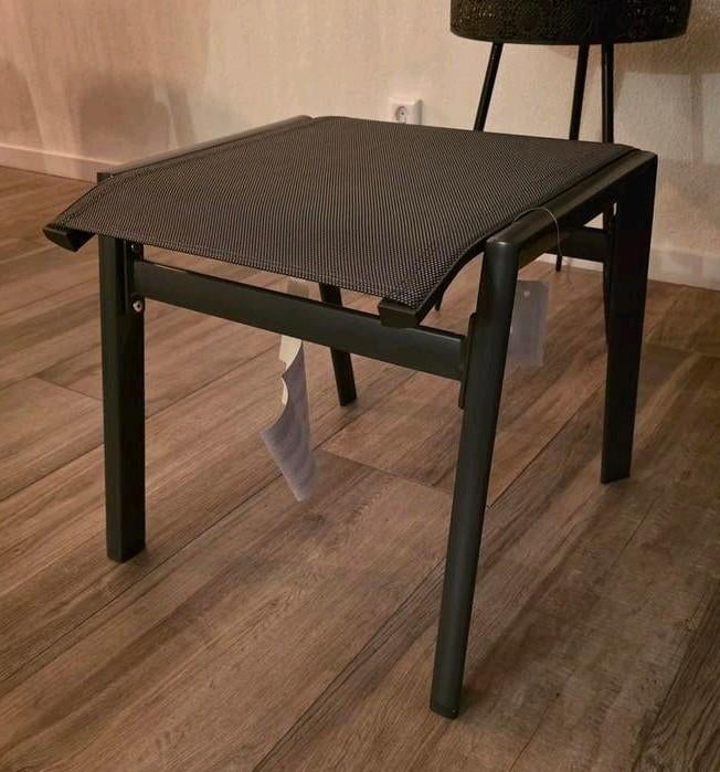 Hartman Aruba tuin voetenbank hocker antraciet NIEUW, Ophalen, Nieuw
