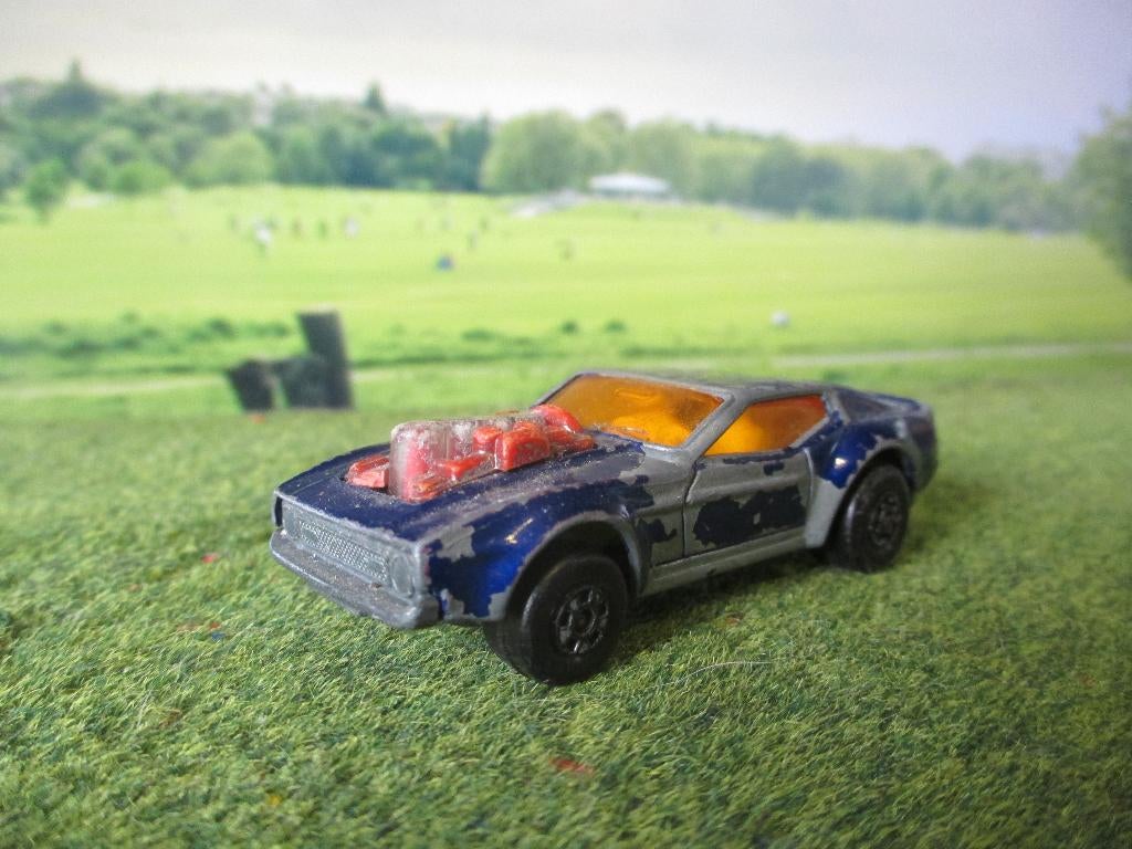 1/65 1971 Ford Mustang Mach 1 Boss - MB44, Ophalen of Verzenden, Gebruikt, Auto