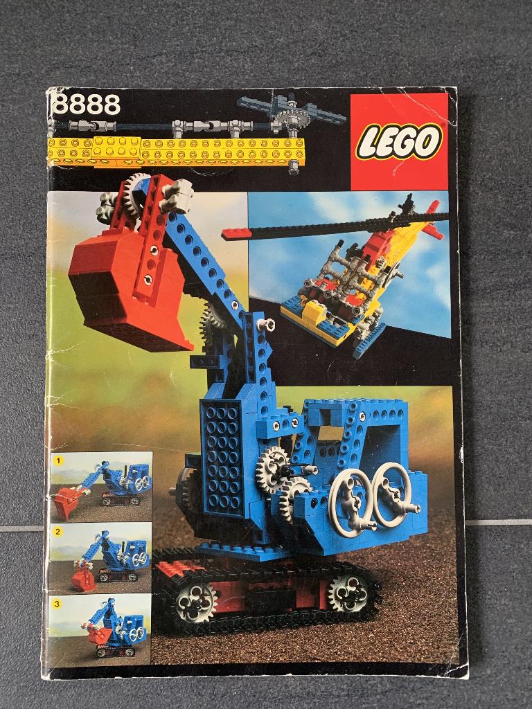 Lego 8888 - Instructieboekje, Ophalen of Verzenden, Gebruikt, Losse stenen, Lego