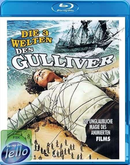 Blu-ray: The 3 Worlds of Gulliver (1960 Kerwin Mathews) DEN2, Ophalen of Verzenden, Nieuw in verpakking, Avontuur
