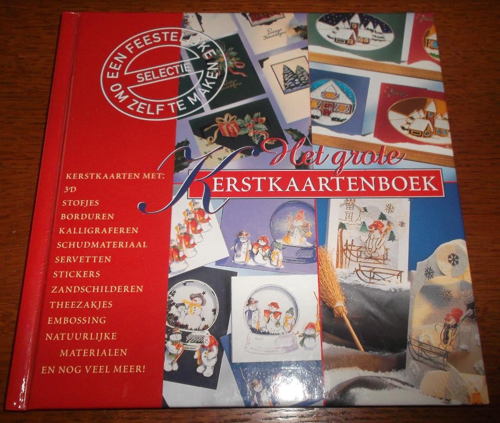 Het Grote Kerstkaartenboek (nieuw), Boeken, Ophalen of Verzenden, Nieuw