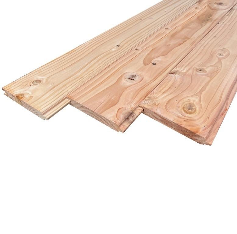 Douglas | blokhutprofiel | dakbeschot | blokhut | planken, Ophalen, Nieuw, Minder dan 180 cm, Planken