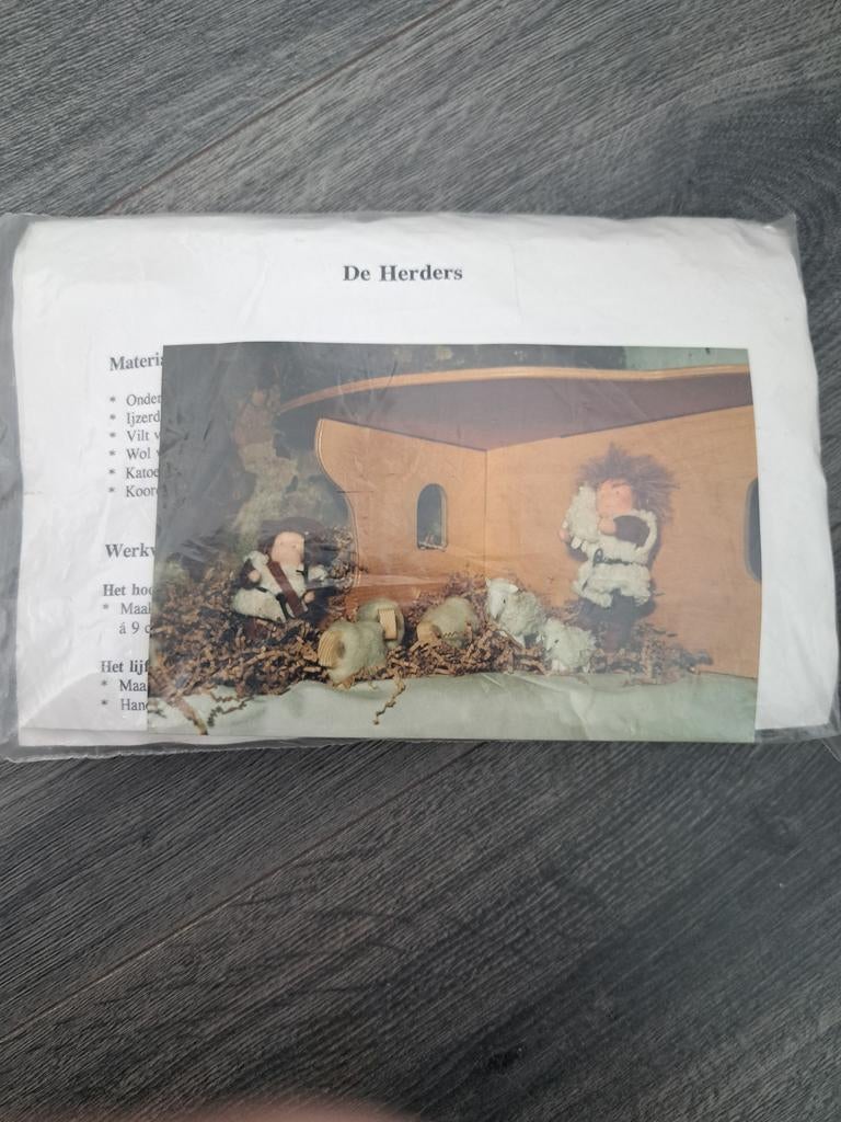 Knutselpakket 'De Herders' , atelier Pieternel, antroposofis, Ophalen of Verzenden, Nieuw, Knutselwerk
