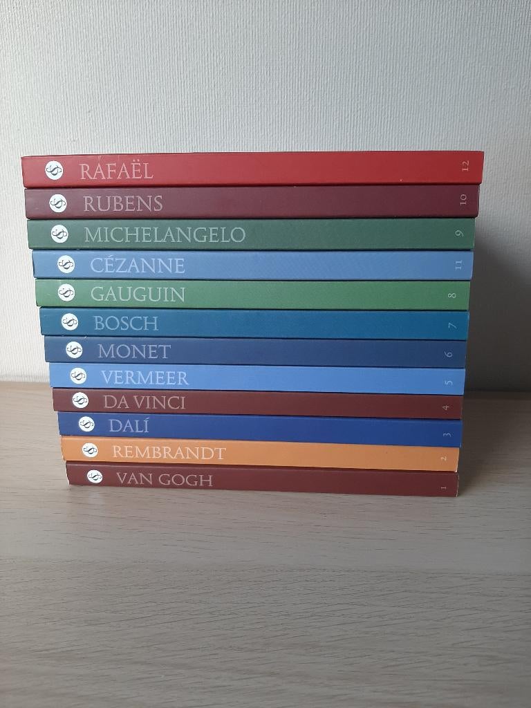 De grootste meesters (AD) 12 boeken - complete collectie, Ophalen, Zo goed als nieuw
