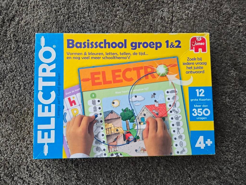 Jumbo - Electro Basisschool groep 1 & 2, Kinderen en Baby's, Ophalen of Verzenden, Zo goed als nieuw, Elektronica, Met licht