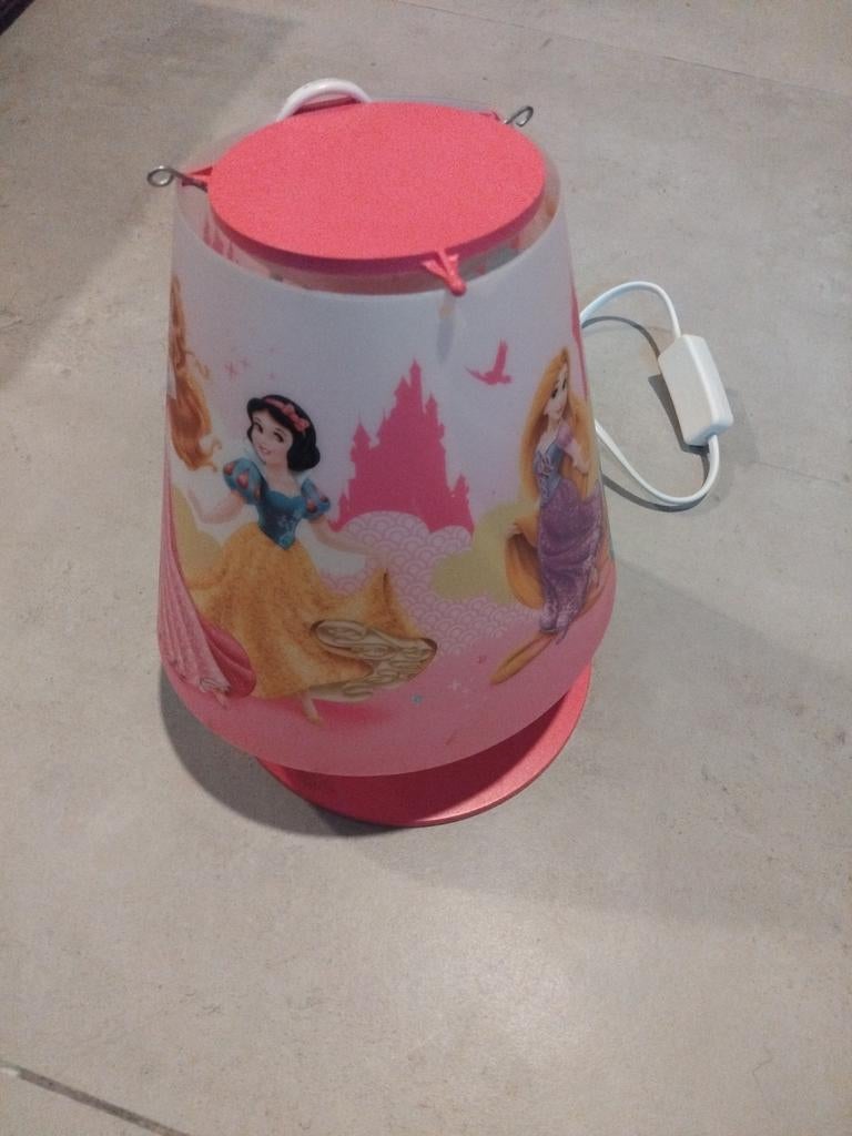 Disney Prinsessen tafel lamp met schakelaar tafellamp, Ophalen of Verzenden, Lamp