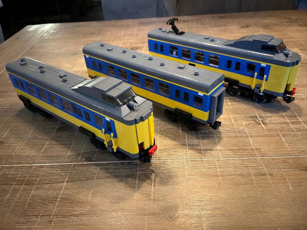 Lego Koploper 9V LB10, LB12 & LB13 Compleet met doos, Ophalen of Verzenden, Zo goed als nieuw, Complete set, Lego