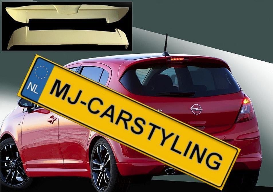 Opel Corsa D 5D - Dakspoiler, Ophalen of Verzenden, MJ-Carstyling, Info@mj-carstyling.net, Sibeliusstraat 81 5011JH Tilburg