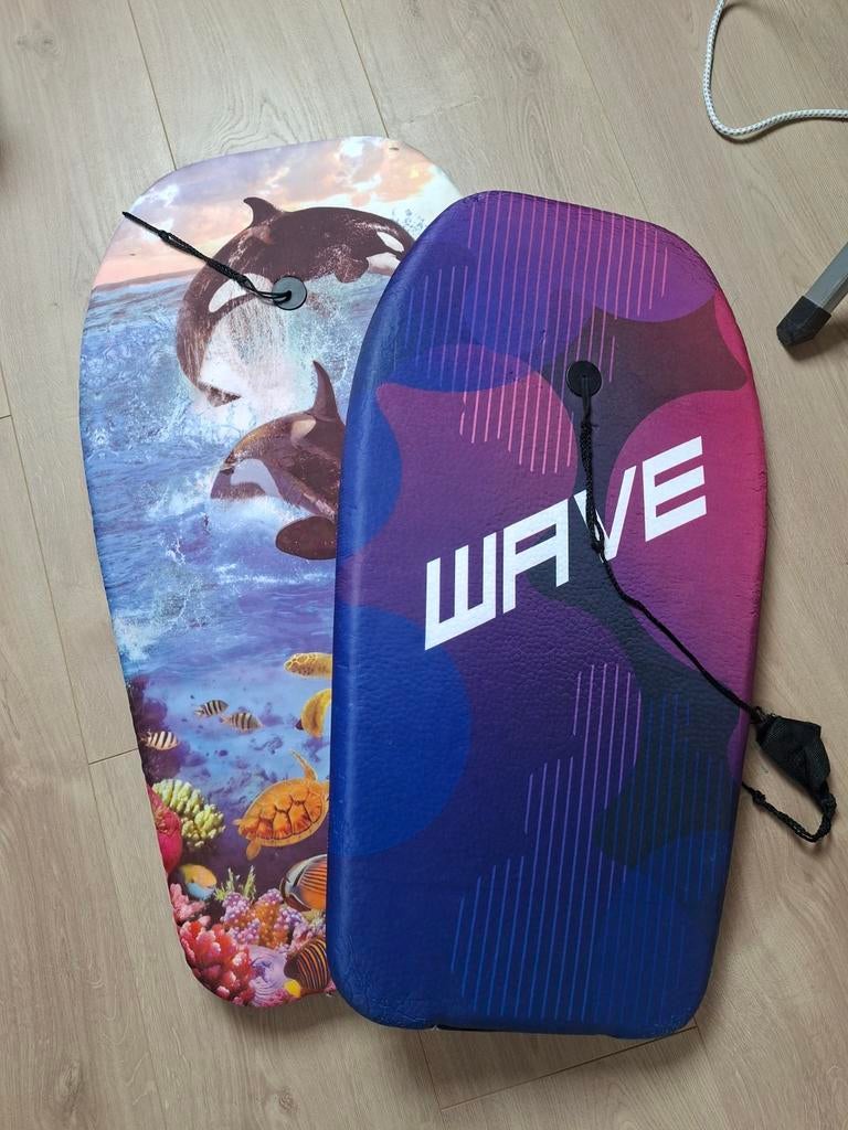 2 bodyboards, 1 keer gebruikt, Ophalen