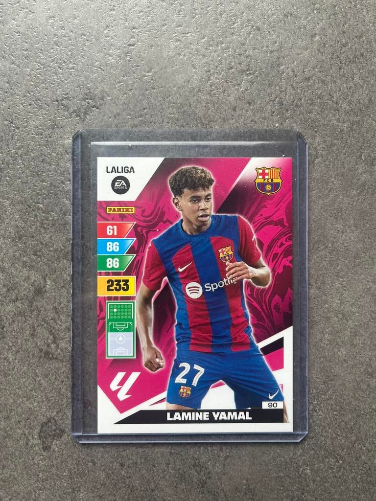 2023-24 Panini Adrenalyn XL La Liga Lamine Yamal, Verzenden, Zo goed als nieuw, Plaatje