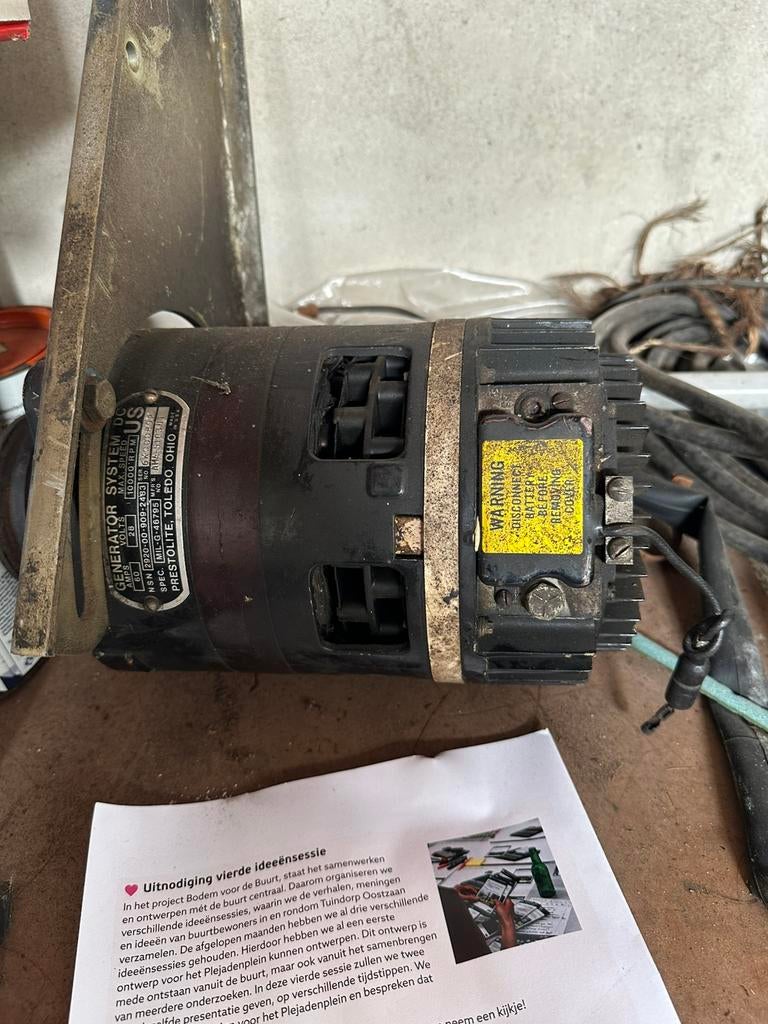 24 volt dynamo, Ophalen, Dodge