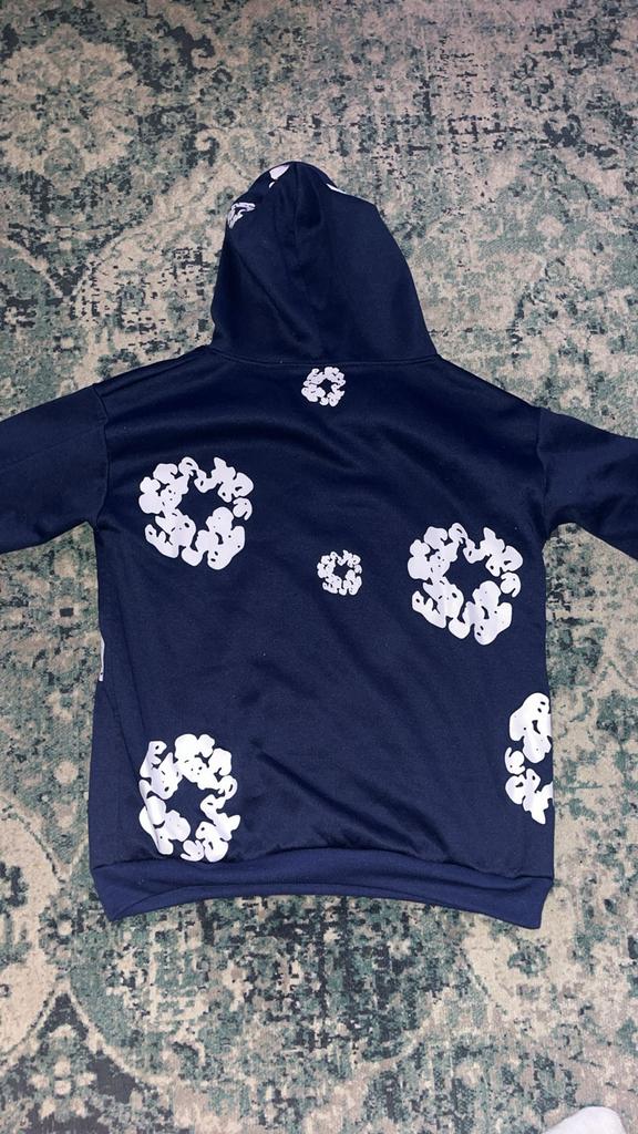 Denim Tears hoodie, Kleding | Heren, Truien en Vesten, Ophalen, Gedragen, Overige maten, Blauw