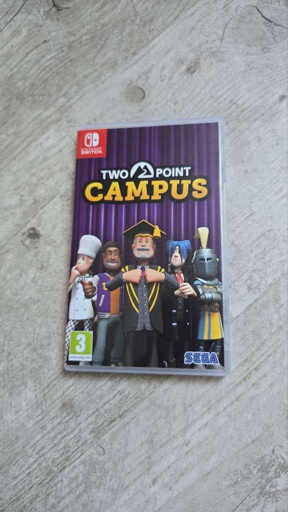 Two Point Campus Nintendo Switch, Spelcomputers en Games, Games | Nintendo Switch, Zo goed als nieuw, Simulatie, 1 speler, Vanaf 3 jaar
