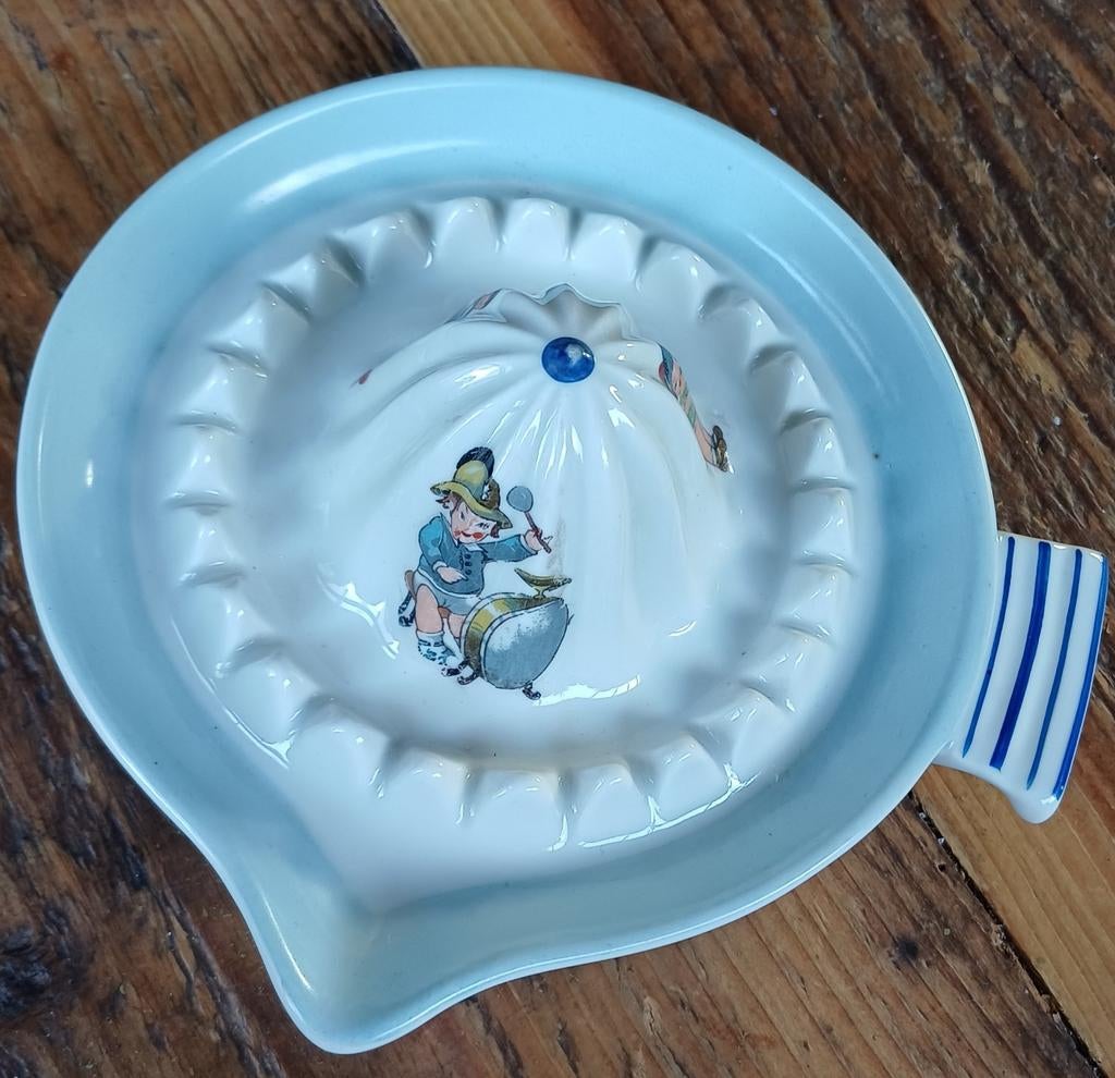 Oud Frans Citruspersje Limoges Porselein - Gaaf, Ophalen