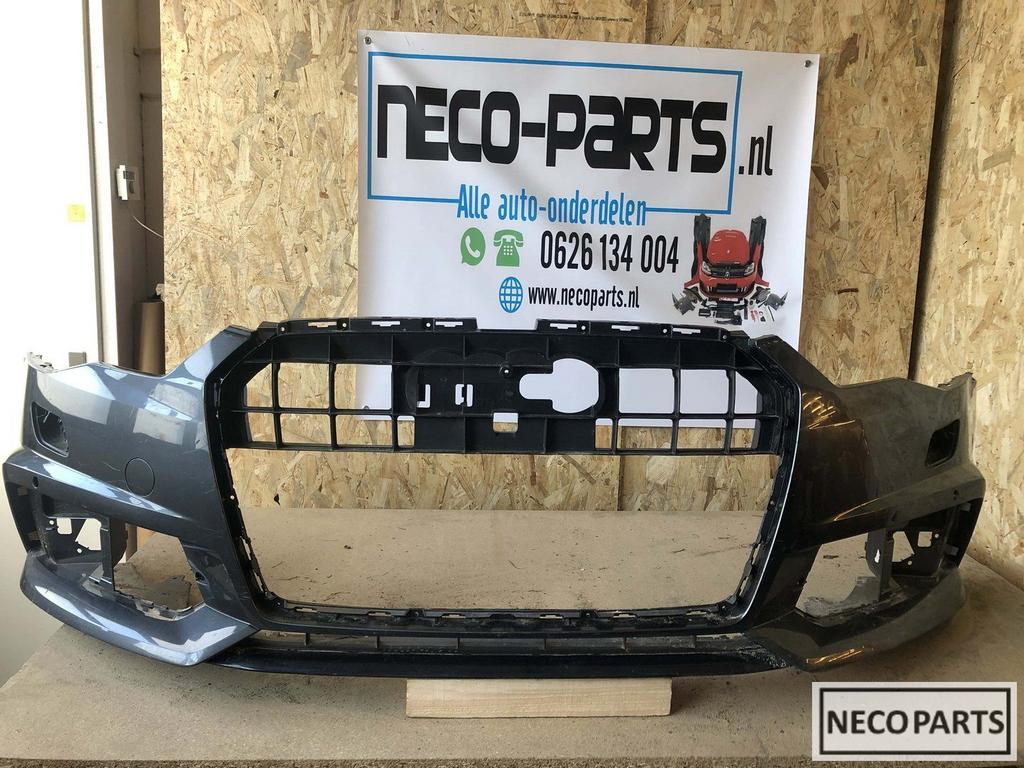 Audi A6 4G c7 s line bumper voorbumper 4G0807437AB, Ophalen, Gebruikt, Voor, Audi