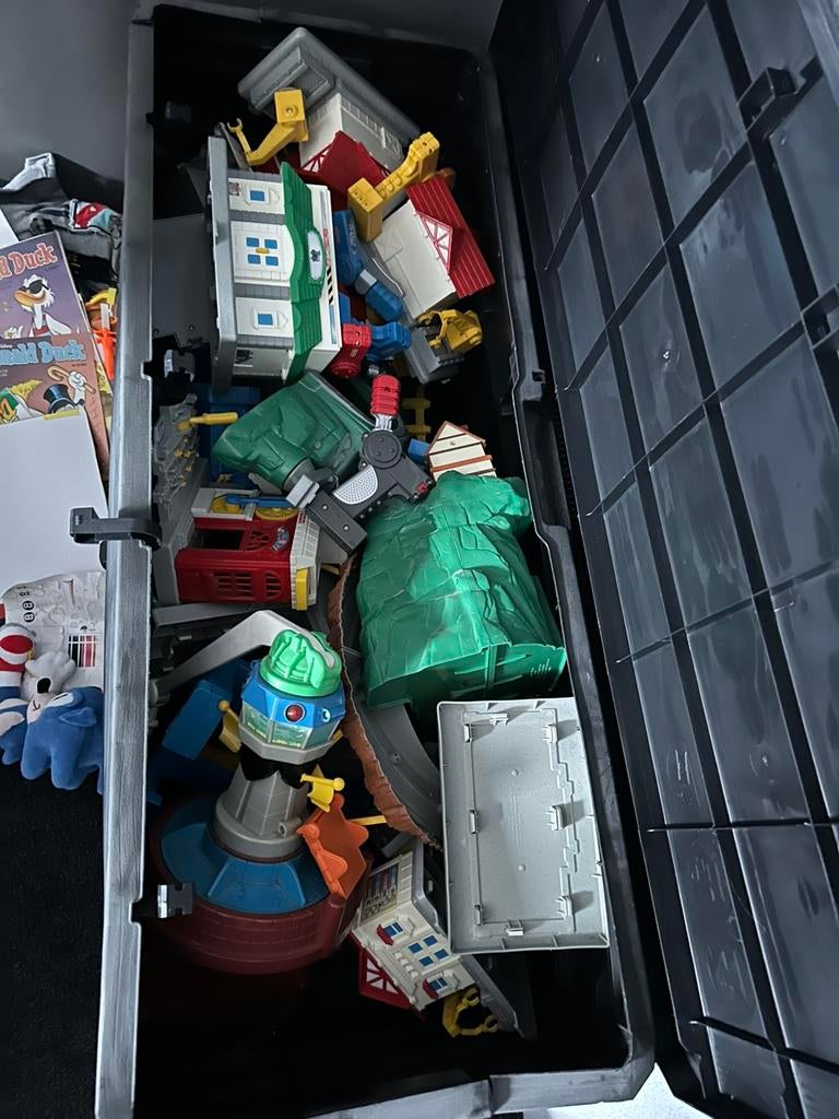 Fisherprice geotrax heel veel banen en toebehoren, Ophalen, Zo goed als nieuw, Groter dan 1:32