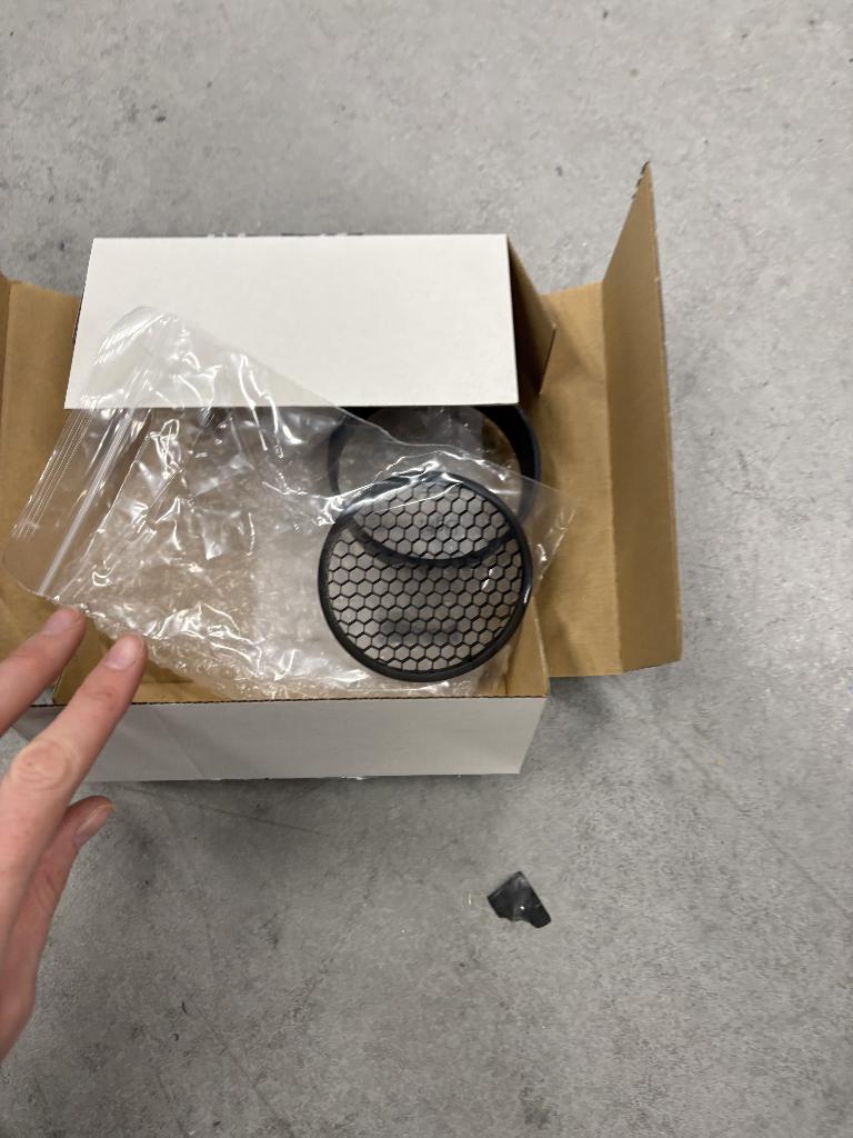 FLOS ARCHITECTURAL HONEYCOMB TECHNISCHE ACCESSOIRES ZWART, Ophalen, Nieuw