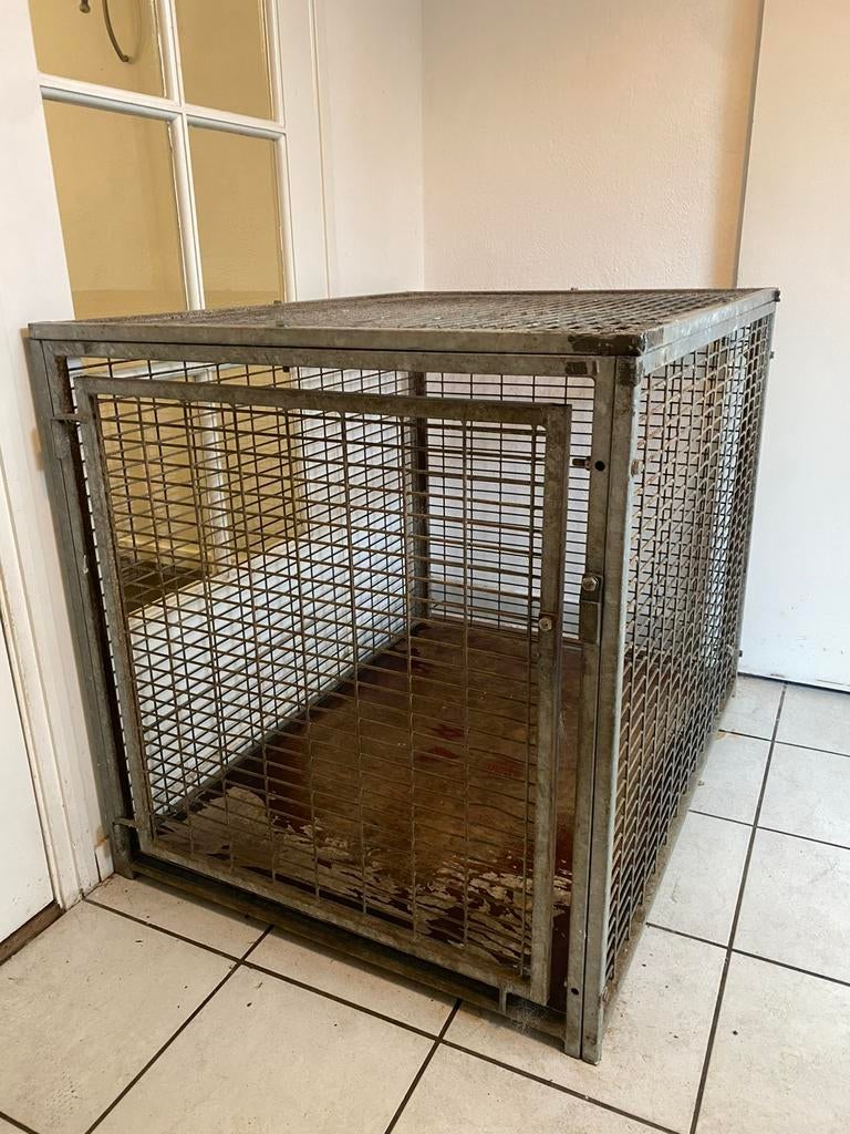 Hondenbench 105 lang 80 hoog  grote hond, Ophalen, Zo goed als nieuw