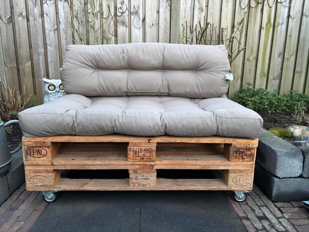 Pallet bank, Ophalen of Verzenden, Zo goed als nieuw