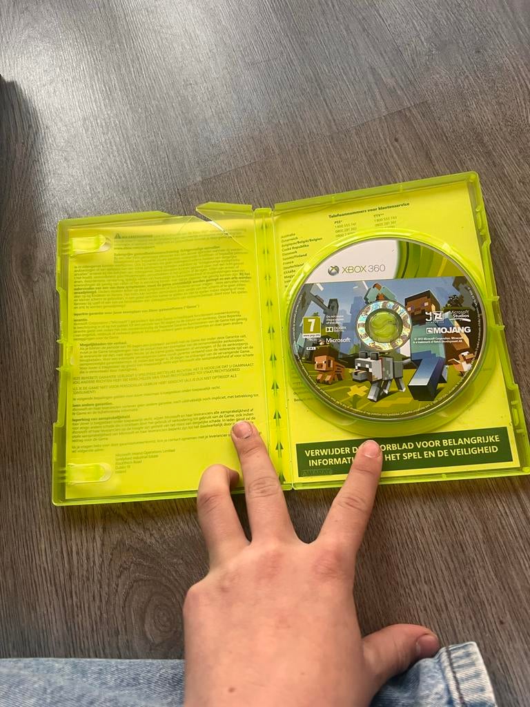 Minecraft Xbox 360, Gebruikt, Eén computer, Ophalen of Verzenden, 3 spelers of meer