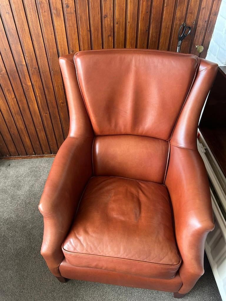 Leren leunstoel (Fauteuil) Merk Bendic, Ophalen