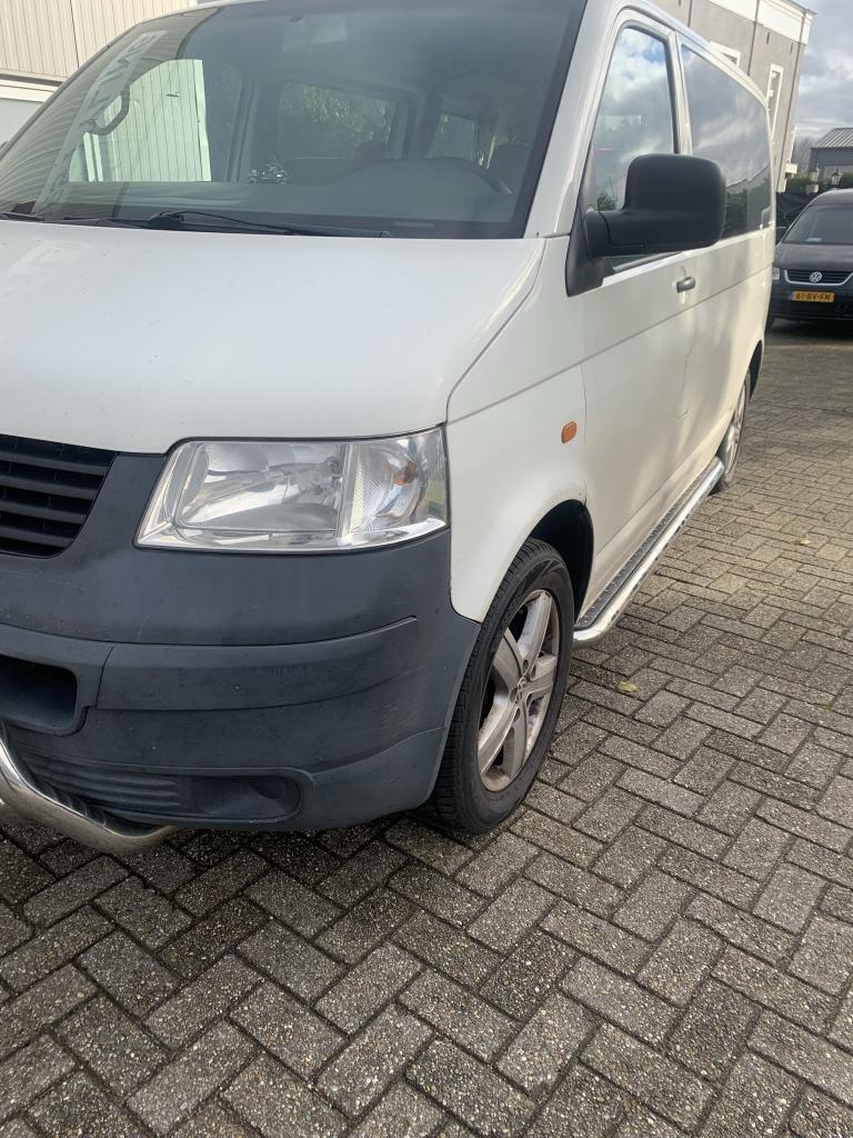 VW T5 Sidebars buis 60 mm met aluminium treeplank, Niet ingevuld, Niet ingevuld, Niet ingevuld