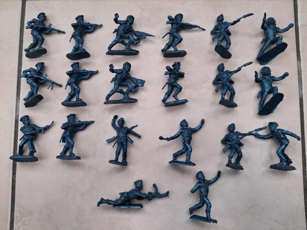 Partij vintage soldaatjes Aviatori Marinai, Verzamelen, Speelgoed, Ophalen, Gebruikt