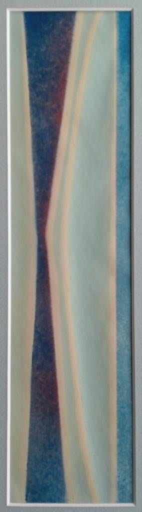 Abstracte compositie Kees Goudzwaard?, Ophalen of Verzenden