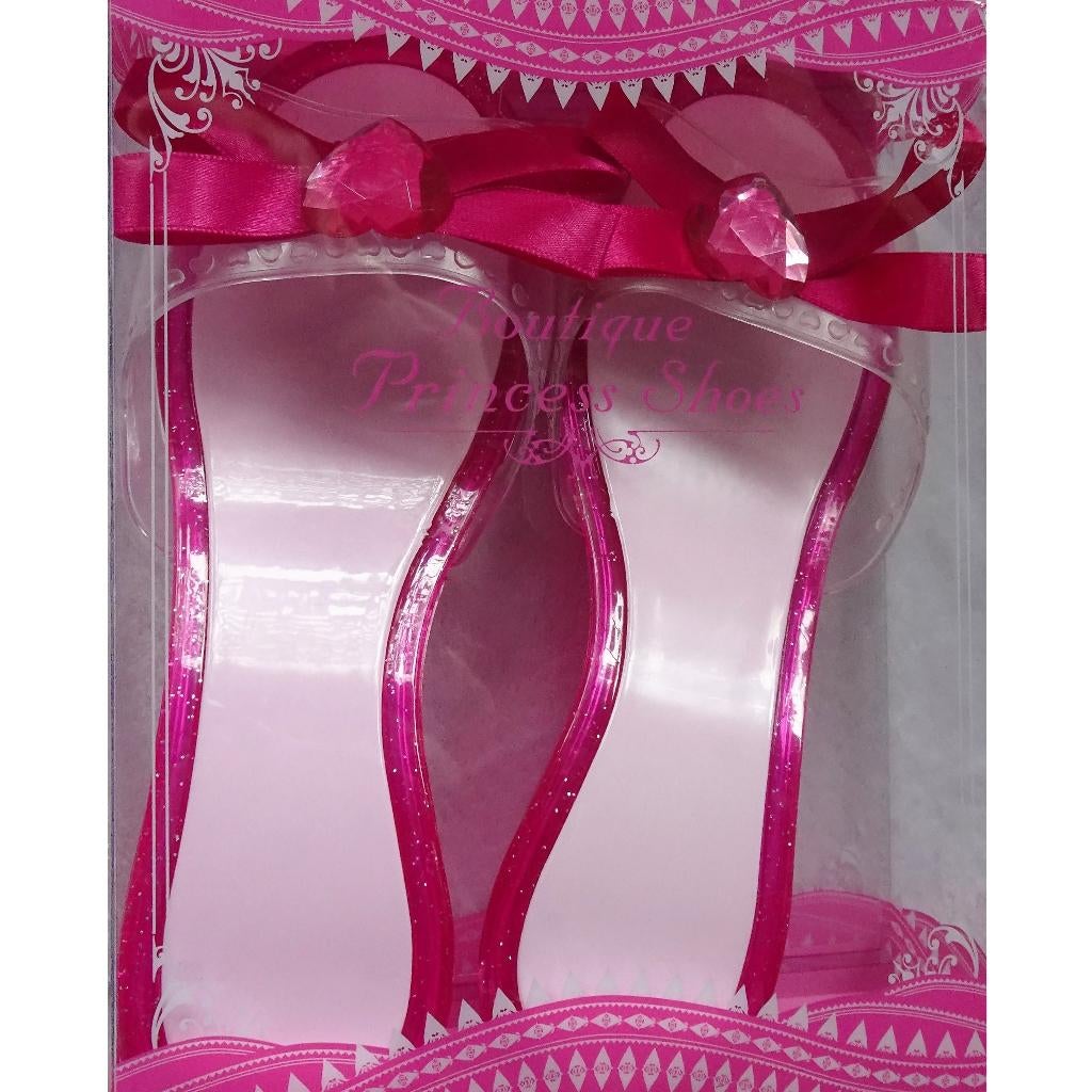 Nieuw ! Mooie Roze Prinsessen Muiltjes / Hakjes + Siersteen, Ophalen of Verzenden, Nieuw, 104 of kleiner, Meisje