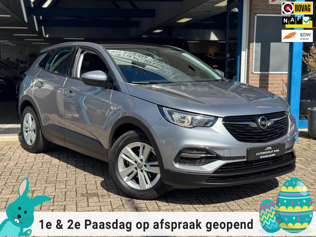 Opel Grandland X 1.2 Turbo Edition 2019 NAVI CAMREA LM NAP!, Voorwielaandrijving, Stof, Gebruikt, 1199 cc