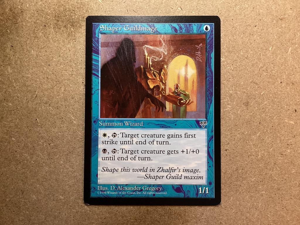 1x Shaper Guildmage (Excellent), Ophalen of Verzenden, Zo goed als nieuw, Losse kaart
