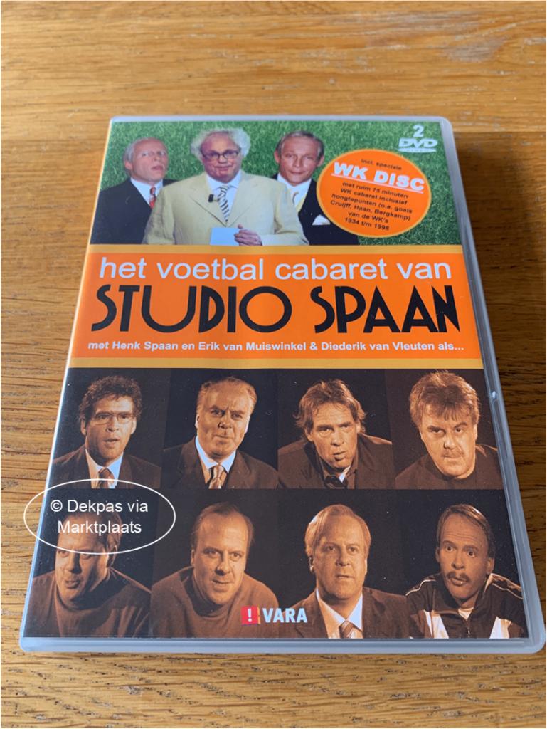 Dvd's Studio Spaan - Het Voetbal Cabaret van Studio Spaan, Alle leeftijden, Ophalen of Verzenden, Gebruikt, Tv-programma of Sketches