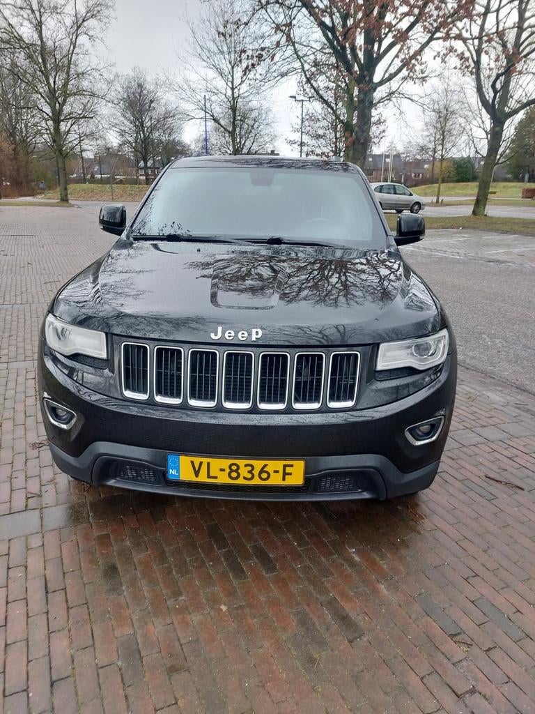 Jeep Grand Cherokee 3.0D 140KW VAN 2014, Auto's, Bestelauto's, Stof, 2270 kg, Zwart, 190 pk
