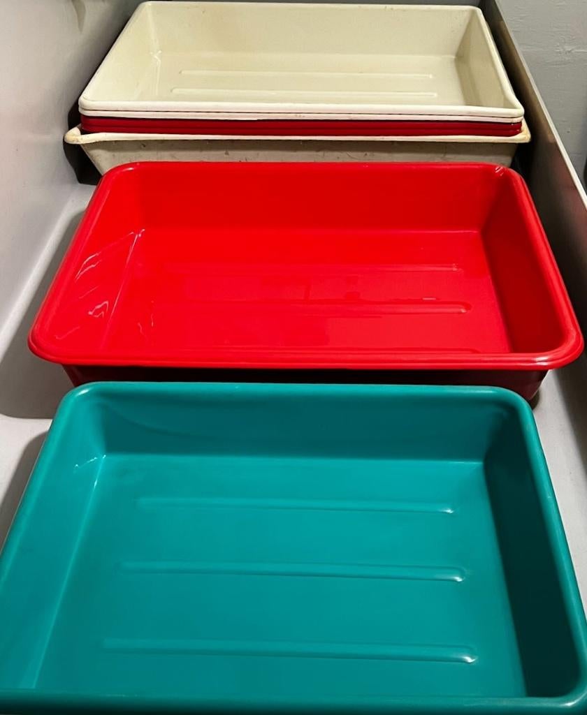 Doka - bakken voor chemie diverse maten, Ophalen, Gebruikt, Doka-onderdelen, Draagbaar