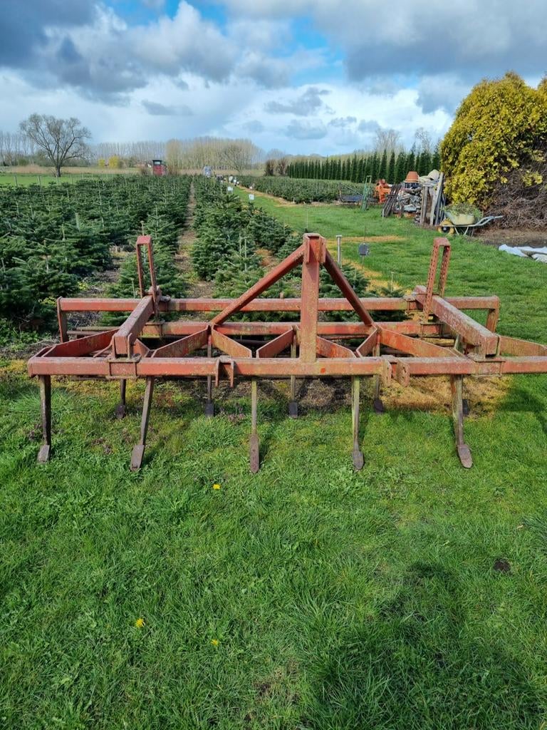 Vaste tandcultivator met rol, Ophalen