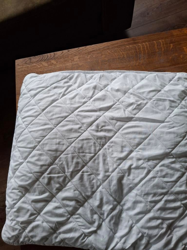 2 kinderkussens /met kussensloop molton, Jongetje of Meisje, Wit, Ophalen of Verzenden, Zo goed als nieuw