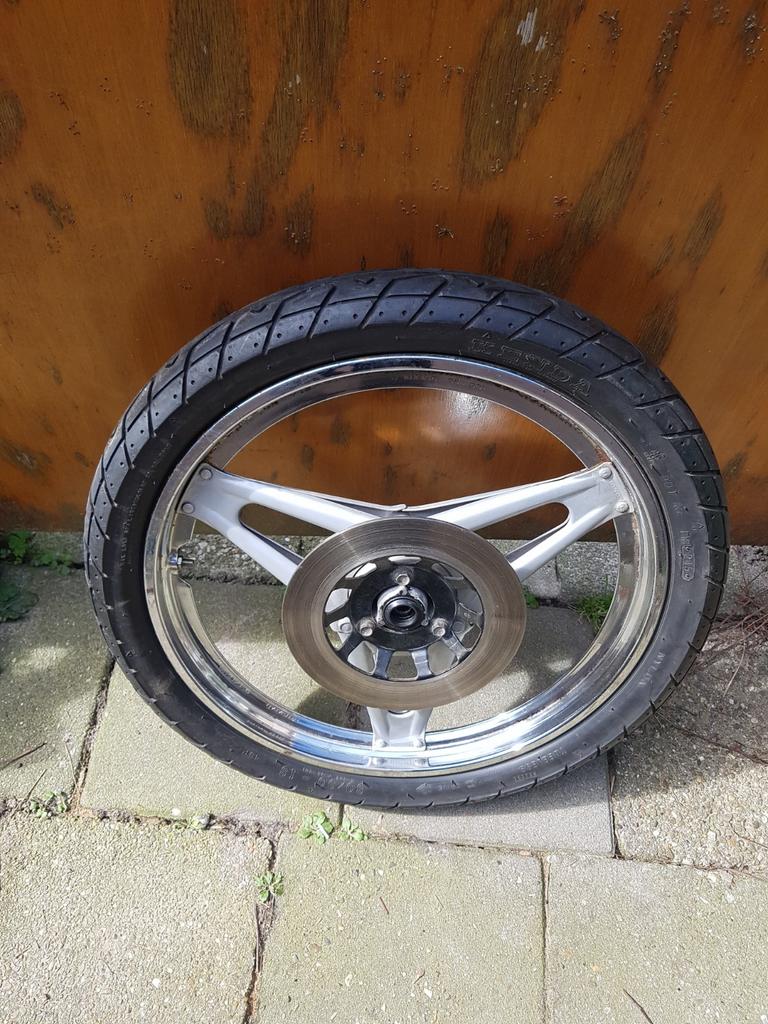 Honda mb5 mb8 voorwiel met remschijf, Ophalen of Verzenden, Overige typen, Overige merken