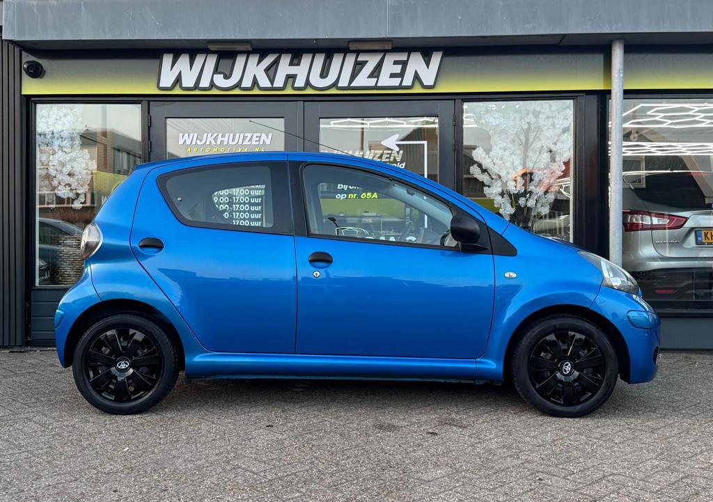 Toyota Aygo 1.0-12V Now met Airco ! Dealer Onderhouden ! Nap, Euro 5, Stof, Gebruikt, Zwart