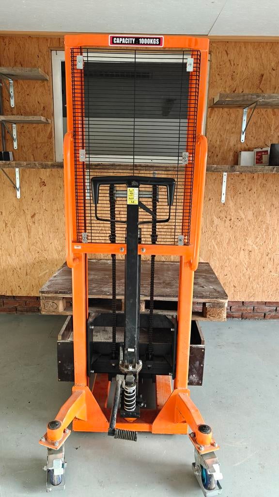 Palletlift - REMA - 1000 kg - Zo goed als nieuw, Ophalen, Stapelaar, REMA, Tot 1000 kg